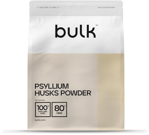 Bulk Flohsamenschalen Pulver, 1 kg, Verpackung Kann Variieren