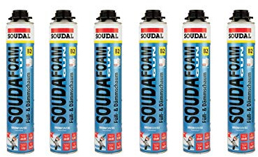 Füll- & Dämmschaum SOUDAFOAM GUN B2 750 ml (Pistolenaufsatz) Spar- Set (6)