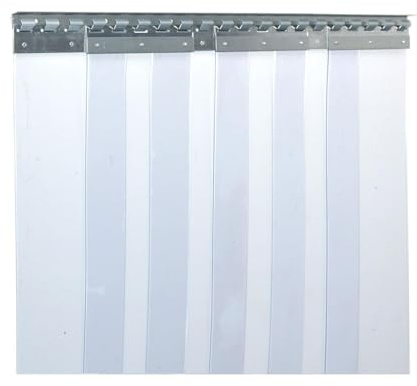 Zettl GmbH PVC-Streifenvorhang, Lamellen 3x300mm, BxH 1,50x3,00m