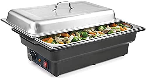 Lacor 69336 – Elektrische Scheuerschale, 900 W, 8'50 Liter | Langlebiges Profi-Utensil; entwickelt für optimale Leistung und schnelle, unkomplizierte Reinigung in der Spülmaschine