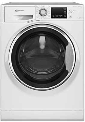 Bauknecht WATK Sense 96 41 N Waschtrockner/ 9/6 kg Waschen/Trocknen/Active Care Wash & Dry Technologie/Flecken 20° / Dampf-Programm/Wolle-Programm/Nachlegefunktion/PRO-Inverter Motor, Weiß