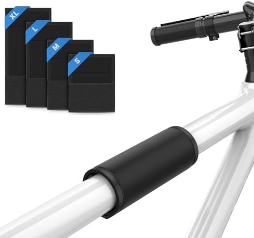 Siegvoll Fahrrad Rahmenschutz mit 4 verschiedenen Größen Transportschutz für Thule Fahrradträger Schutz für Carbonrahmen Fahrrad Zubehör Befestigung Schutz vor Kratzern