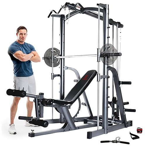Marcy MWB1282 Deluxe-Fitnessstudio mit Hantelbank