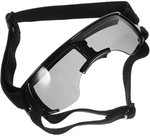 SHINEOFI Hunde Sonnenbrille zum Sommerfest mit UV Schutz aus Robustem Eva Material Stylische Winddichte und Verstellbaren Nasenpads für Mittlere Hunde und Outdoor Aktivitäten