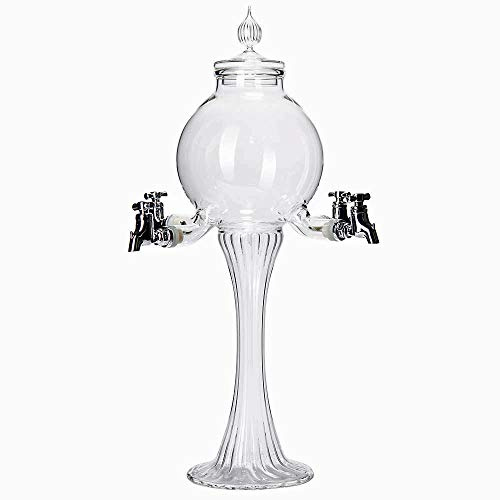 Absinth Fontäne Boule von ALANDIA | Mit 4 Hähnen | Edles und traditionelles Zubehör für Absinthe