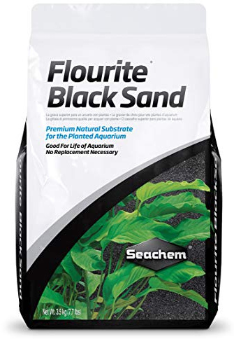 Seachem Fluorit Black Sand Substrat, 3,5 kg