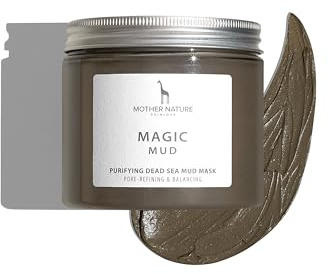 Totes Meer Maske 250g - Vegane Naturkosmetik gegen Pickel & Unreine Haut - Anti Akne Dead Sea Mud Mask - Beauty Gesichtsmaske für Männer und Frauen - Anti Mitesser Schlammmaske mit Tonerde & Avocado