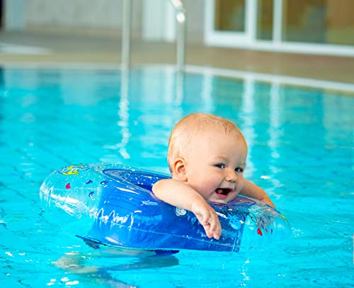 Babyino Baby Schwimmring (Blau)