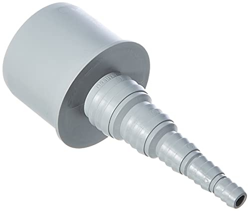 Airfit Schlauchnippel DN 50 für Schlauch von Ø 8 bis 25 mm - KS-Grau