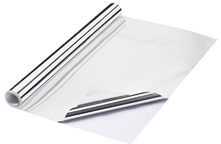 Hobbyfun Spiegelfolie 40 cm x 2 m x 0,1 mm, Selbstklebend