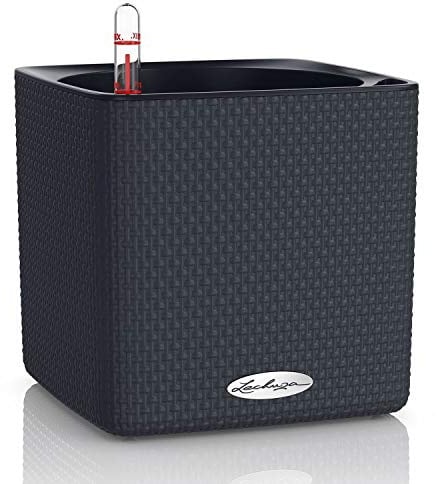 LECHUZA CUBE Color 16 schiefergrau 13584