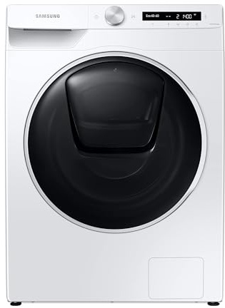 Samsung WD11T554AWW/S2 Waschtrockner, 10,5/6 kg, 1400 U/min, AddWash, Ecobubble, Simple Control-Bedienkonzept, Air Wash, Hygiene-Dampfprogramm, Weiß
