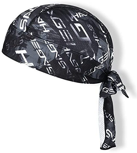 HASAGEI Sports Bandana Cap Bandana Kopftuch Fahrrad Kopfbedeckung Atmungsaktiv nimmt Schweiß auf Hat