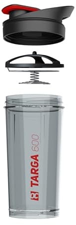 ROCKITZ Protein Shaker 500ml mit einzigartigem Konzept - dicht + leichte Reinigung + Protein Mischfeder = perfekt cremige Shakes ohne Klumpen – Premium Fitness Shaker Proteinshake