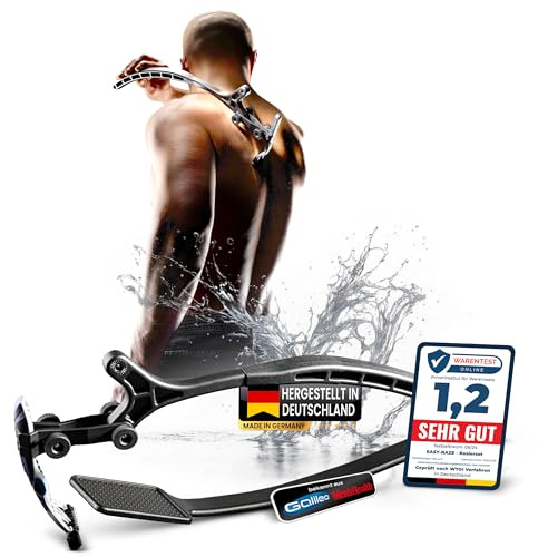 Easy Raze 3.0 Rückenrasierer Herren | Präzise einstellbarer Körperrasierer | Für perfekte Körper- und Rückenrasur | Inkl. Schaumbuddy | Premium Body Rasierer Herren | Made in Germany