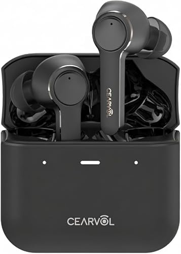 Cearvol Diamond X1 wiederaufladbarer Mini-Bluetooth-Audioverstärker anpassbare App Geräuschreduzierung für leichte bis mittlere Hörbeeinträchtigungen geeignet kompatibel mit iOS/Android schwarz
