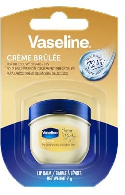 Vaseline Lip Therapy ~ Crème Brûlée - Lippenpflege - USA | Langanhaltende Feuchtigkeitspflege mit einem leichten Duft von Crème Brulee