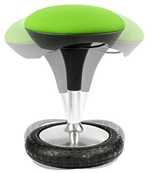 TOPSTAR Bürohocker Sitness 20 apfelgrün | Made in Germany | Ergonomisch | Bürohocker, Rollhocker | höhenverstellbar | Geprüfte Sicherheit nach GS-Intertek