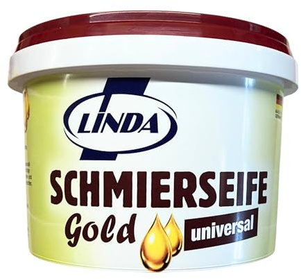 Linda Schmierseife Gold – Reine Pflanzenkraft für Haushalt & Hände – ohne Farb-, Duft- & Konservierungsstoffe – traditionelle Rezeptur – ergiebige 500 ml Flasche