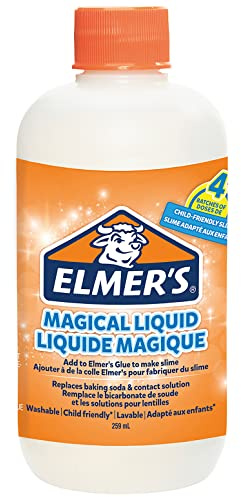 Elmer's Magische Flüssigkeit für Klebeschleim | Flasche mit 259 ml – ideal zur Herstellung von Slime