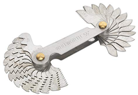 Sealey Ak72Spg Gewindesteigungslehre-Set, UNC-UNF, 30 Stück