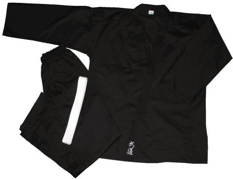S.B.J - Sportland Karateanzug/Kampfsportanzug/SV Anzug Godan 130 cm, schwarz