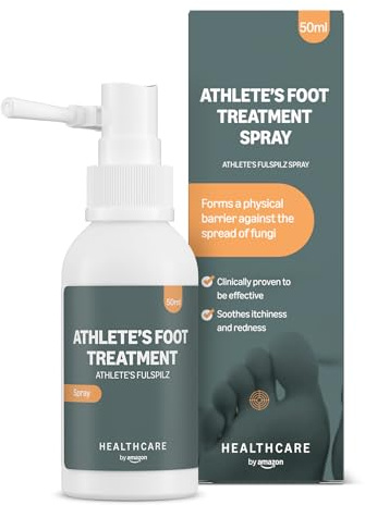 Healthcare By Amazon Fußpilz Spray, 50 ml (zuvor Amazon Basic care) – Die Verpackung kann variieren