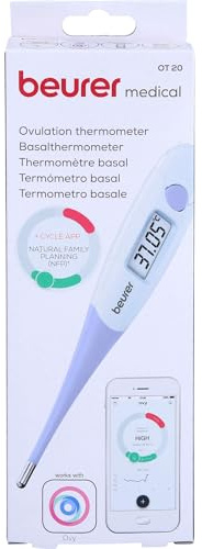 Beurer OT 20 Basalthermometer zur Überwachung des Eisprungs und zur natürlichen Schwangerschaftsplanung