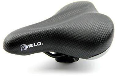 Velo Sattel Kinder, 205x152 mm, Schwarz