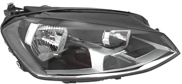 EDA PREMIUM auto Scheinwerfer, Frontscheinwerfer Rechts 5G1941006 passend für VW GOLF VII 2012-2017 mit Stellmotor für Leuchtweitenregulierung, H7/H15, E