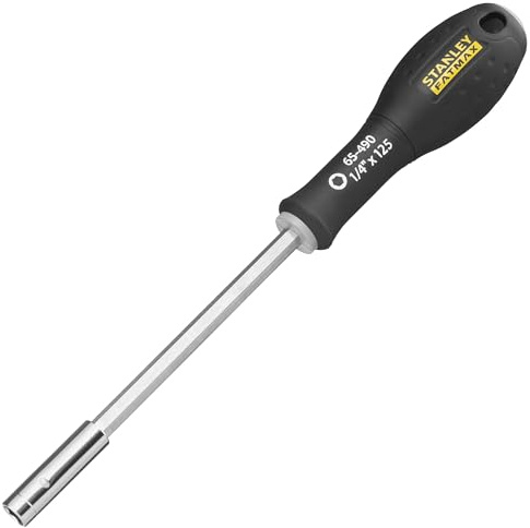 Stanley FatMax Bit-Schraubendreher (Displaykarte), 0-65-490, großer weicher Handgriff, Chrom-Vanadium, 0-65-490