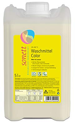 Sonett Waschmittel Color Mint & Lemon, 5 Liter