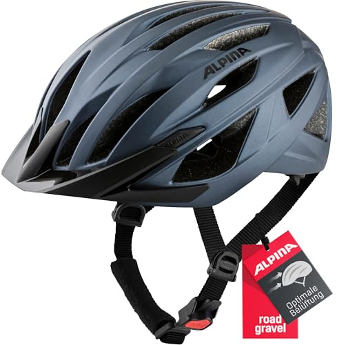 ALPINA Parana Fahrradhelm, Indigo matt, 55-59 cm