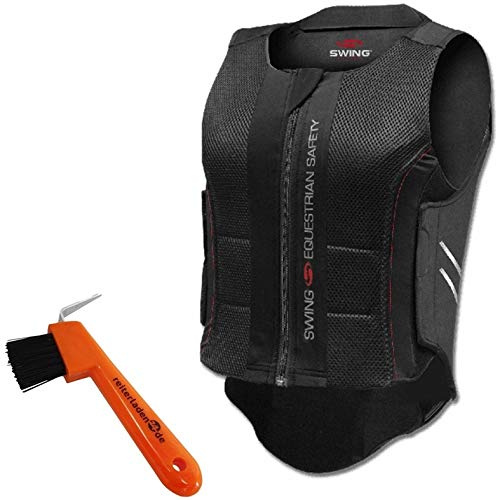 SWING Rückenprotektor P07 Flexible EM schwarz + Hufkratzer Reiterladen 24.de