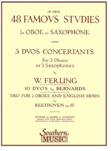 48 Famous Studies, (1st and 3rd Part): Oboe