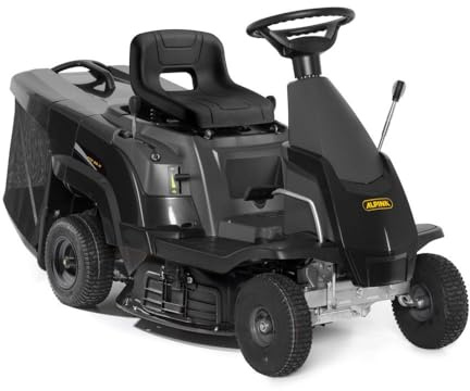 Alpina AT2 66 QA Rasentraktor, 3,6 kW, 66 cm – Fangkorb 150 l, Mulchfunktion – Rasenflächen bis 1.500 m²