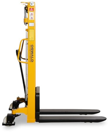 Hochhubwagen - 1 t Tragkraft - 2.500 mm Hubhöhe - manueller Stapler Handstapler