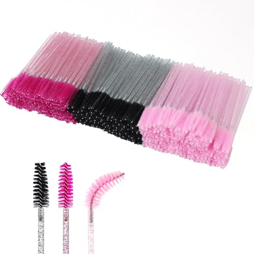 ANNAFRIS 300Pcs Wimpernbürsten Wimpern Pinsel Mascara Applikator für Wimpernverlängerung