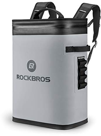 ROCKBROS Kühltasche Wasserdicht Kühler 17L Picknicktasche Isolierte Kühlbox Lunchtasche für Outdoor, Camping, Angeln, Picknick, Reise 48H Kühlleistung
