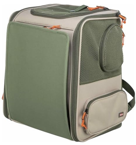 TRIXIE Hunde Rucksack Rocco - beige/olivgrün
