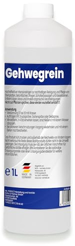 Mr. Perfect Intensiver Wegerein 1x1 Liter | Flechtenentferner für Pflastersteine, Terrassenplatten & Beton | Steinreiniger Intensiv Aussen entfernt Verschmutzungen zuverlässig| Made in Germany