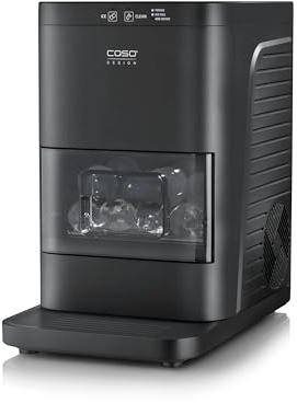 CASO IceBall Pro Eiskugelbereiter, kristallklare Eiskugeln 50–55 mm, 48 Eiskugeln in 24h, selbstreinigend, ideal für Whisky, Gin & Cocktails
