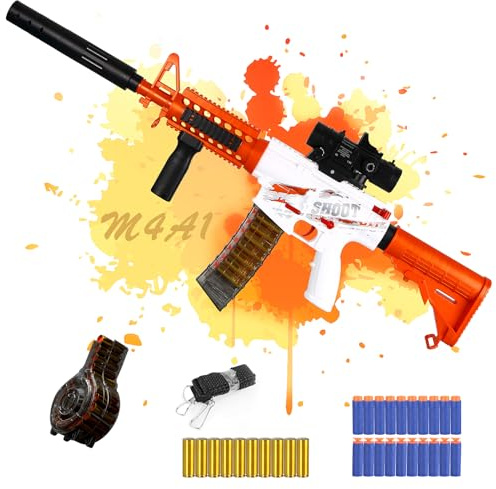 Spielzeug Pistole Kinder, Elektrische Toy Guns Pistolen Spielzeug Blasters, Schießspiele Spielzeug für Kinder und Mädchen Alter 14+ Jahre