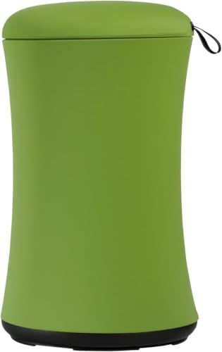 HOKO Balance Hocker hohenverstellbar, dynamisches Sitzen fuir Buro & Schule | ergonomisch wackelhocker, 360° drehbar und bis 5° neigbar, belastbar bis 136 kg, für Office, Lernen und Zuhause, Grün, LINO