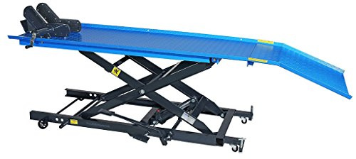 Pro-Lift-Montagetechnik PLB450-KHJ, Scherenbühne, Motorradhebebühne, 450kg mit Fußpumpe - 02052
