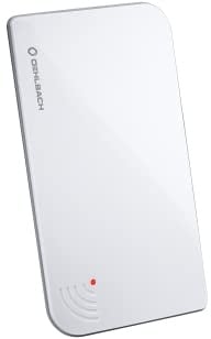 Oehlbach Scope Vision 5G DVB-T2 HD Antenne - Digitale Zimmerantenne - Aktiv DVB-T-Verstärker - Nachfolger unseres Testsiegers - mit 5G Filter - Weiß