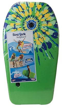 WAHU Bac Pak Bodyboard, 84 cm, freihändiges Tragesystem für einfachen Transport, inklusive abnehmbarem Gurt, Pool- und Strandspielzeug