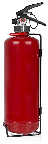 Smartwares VB2 Nassschaumlöscher/Fettbrandlöscher – 2 l – Brandklasse 8A, 40F – Inklusive Montagehalterung