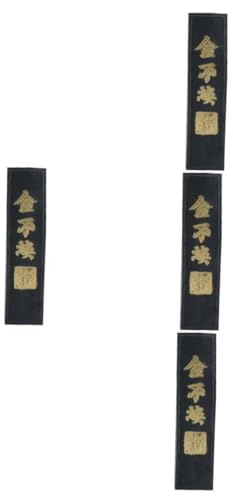 EXCEART 4 Stück Kalligraphie Kunst Chinesischer Tintenblock Sumi-tintenstein Japanischer Tintenstift Tuschemalerei Stein Tusche Schwarz Die Vier Schätze Der Studie Malerei Und Kalligrafie