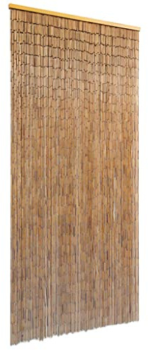 vidaXL Türvorhang Bambus 90x200 cm